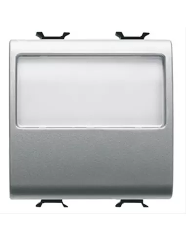 Gewiss puls 2m 1p na 10a plaque signalétique gw14191 chorus titane